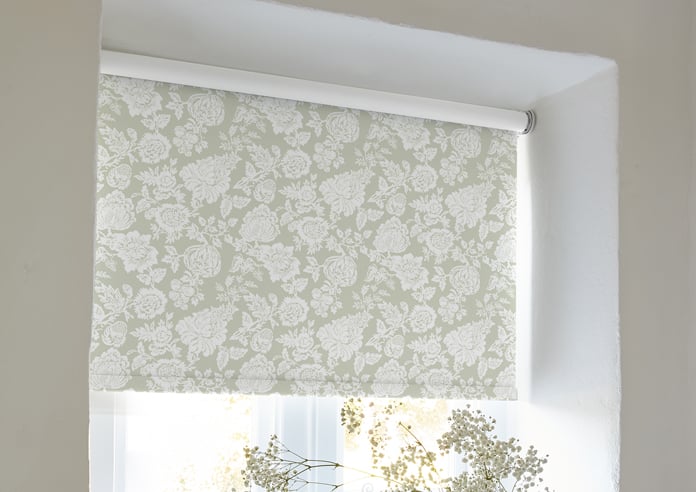 Shabby Chic by Rachel Ashwell Stipple (Blackout), Sage - Roller Blind - Image 5